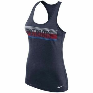 WOMEN’S NIKE NEW ENGLAND PATRIOTS NFL NAVY PERFORMANCE TANK TOP XXL